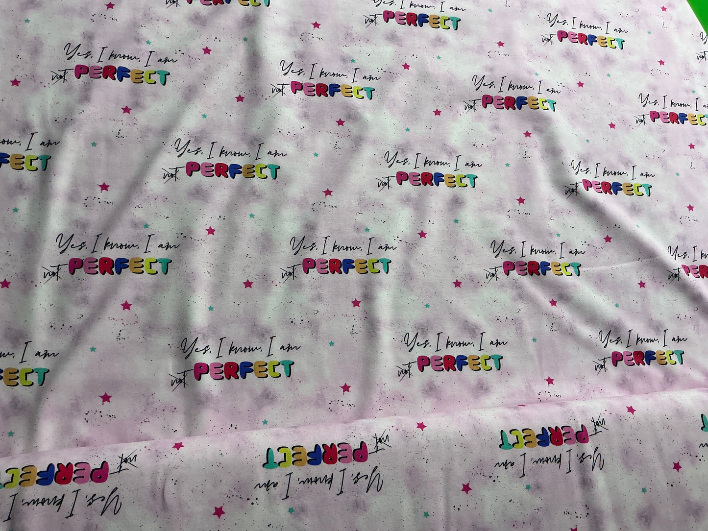 Jersey "I´m NOT perfect" ROSA - Eigendruck
