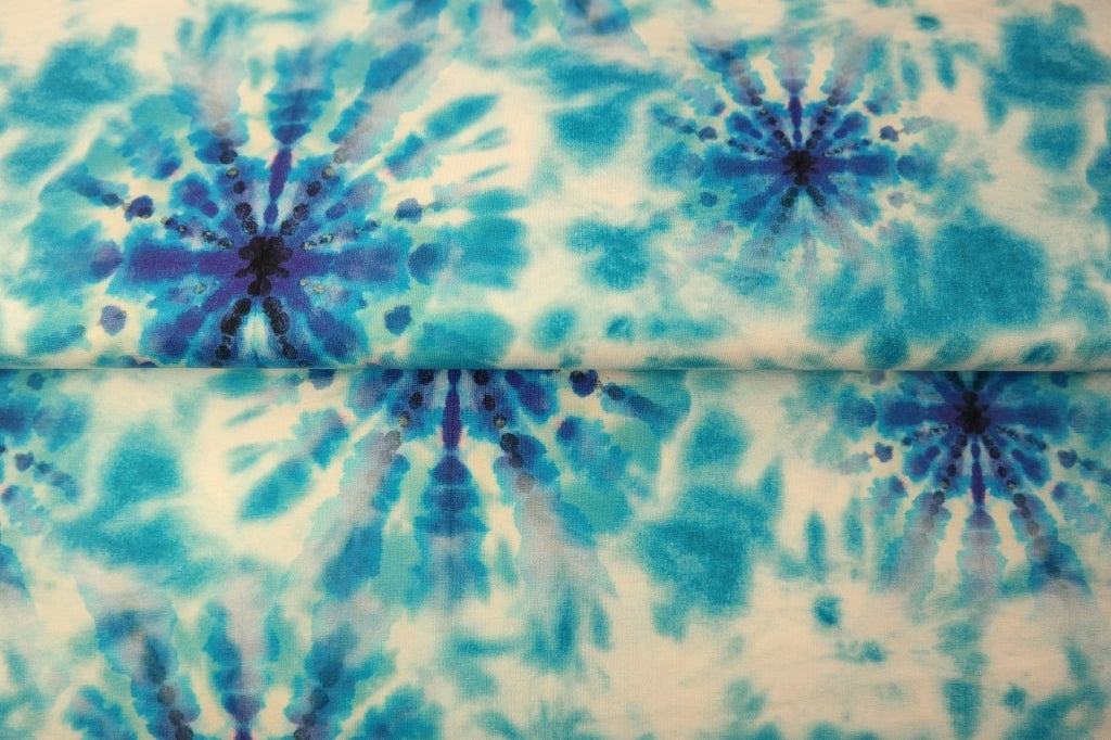 Jersey Batik blau